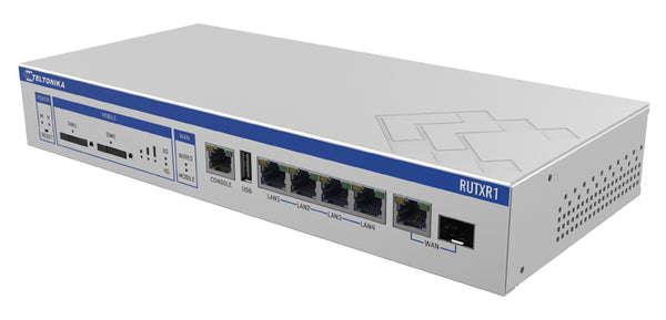 Teltonika Rack Mountable Gigabit 4g/Lte Cat6 Dual Simultaneous Sim Cellular Router With Sfp And Redundant Power Supply