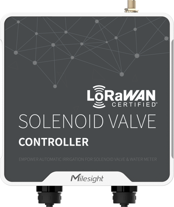 Milesight UC512-EA Controller With Latching Solenoids & Pulse Meter Support