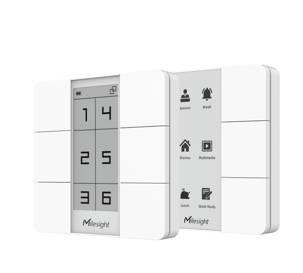 Milesight WS156 6 Button Smart Scene Panel With E-Ink Display